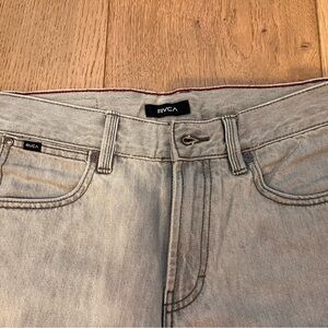 RVCA Men's Light Gray Jeans